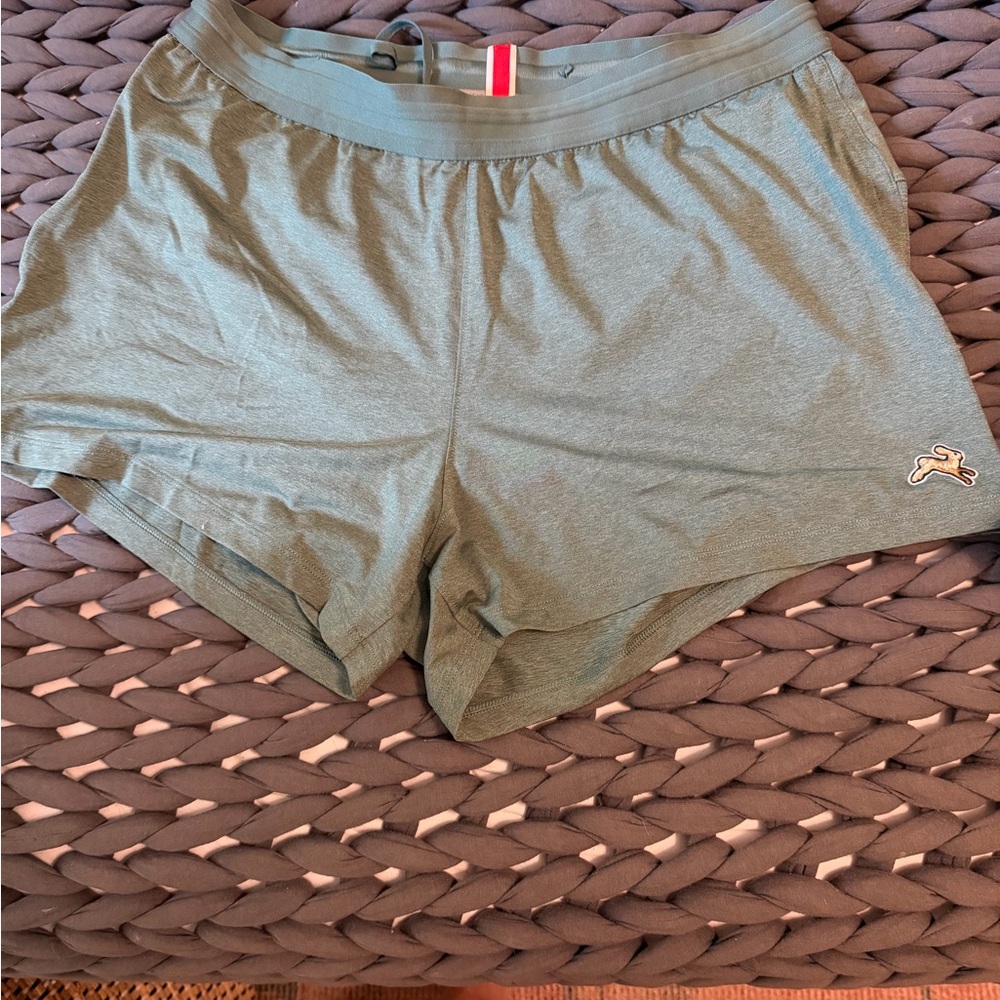 Women's Olive Green Athletic Shorts - Tracksmith